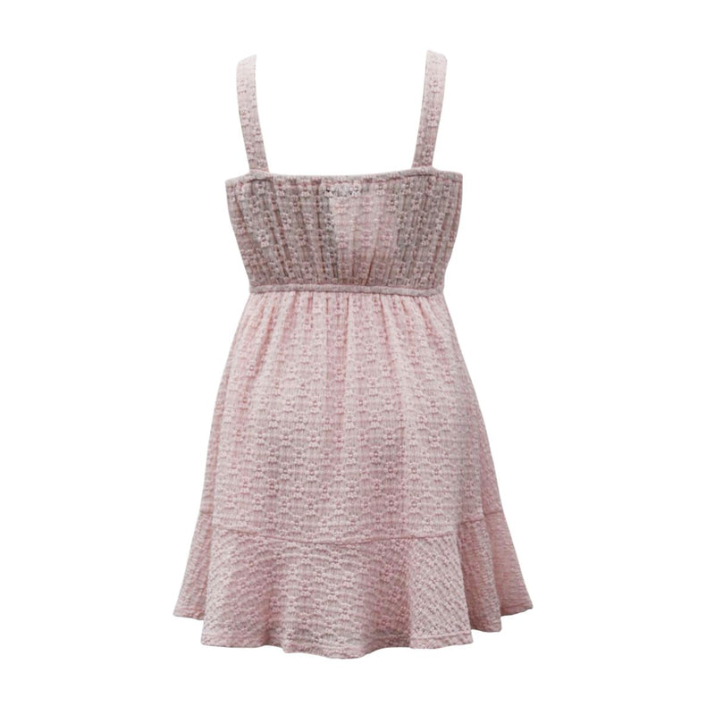 Tween Stretch Lace Emma Ruffle Dress
