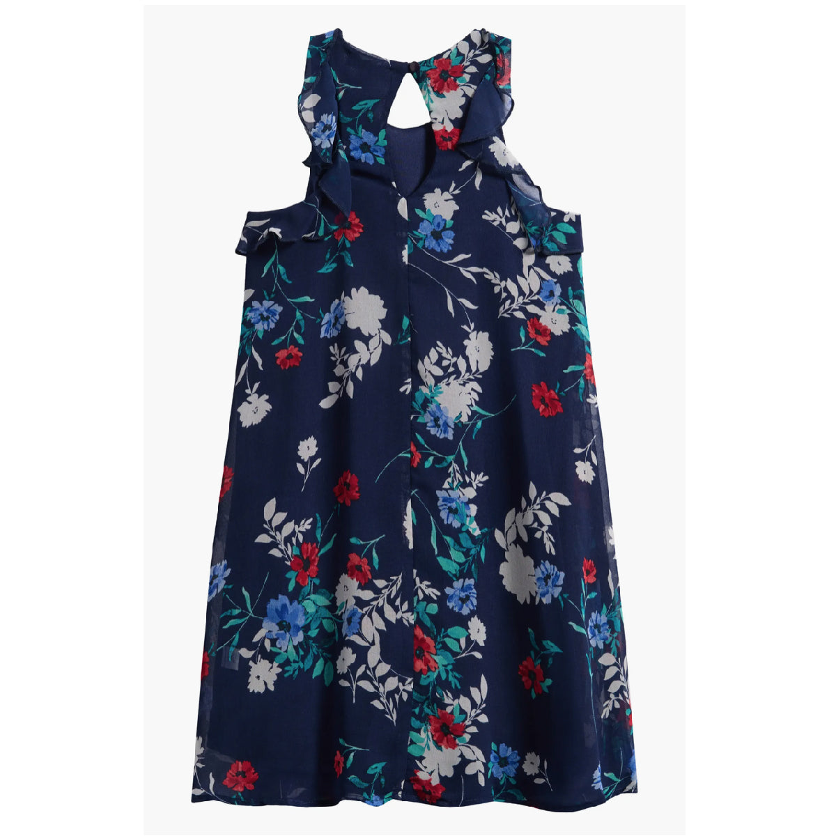 Tween Ruffle Back Skater Dress