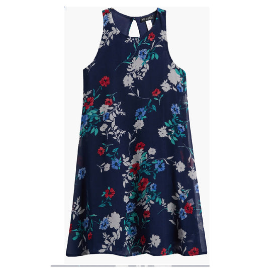 Tween Ruffle Back Skater Dress