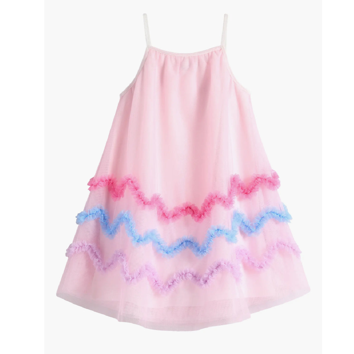 Girls Soutache Border Float Dress