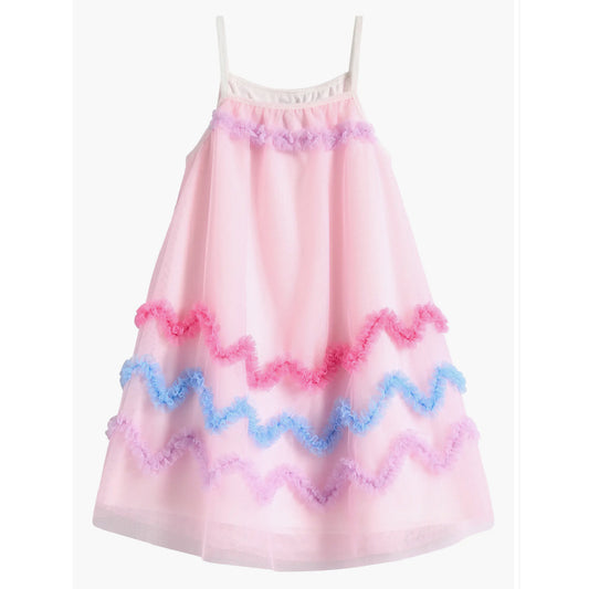 Girls Soutache Border Float Dress