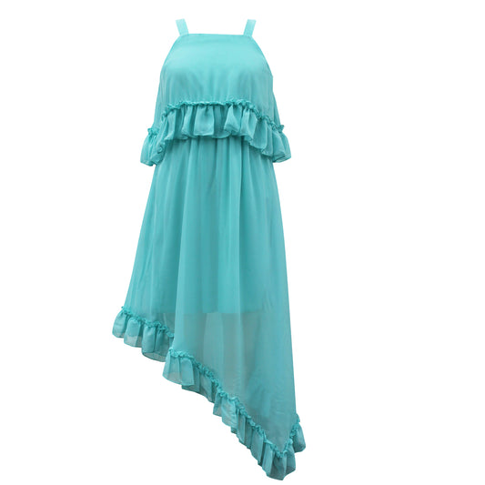 Tween Pop-Over Maxi with Ruffles