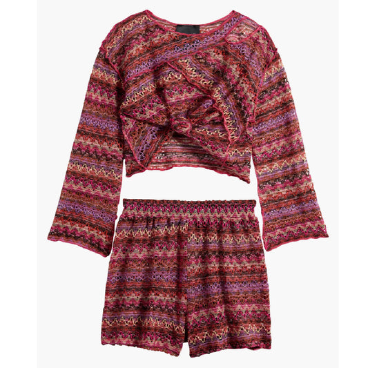 Tween Chevron Crochet Cover-Up