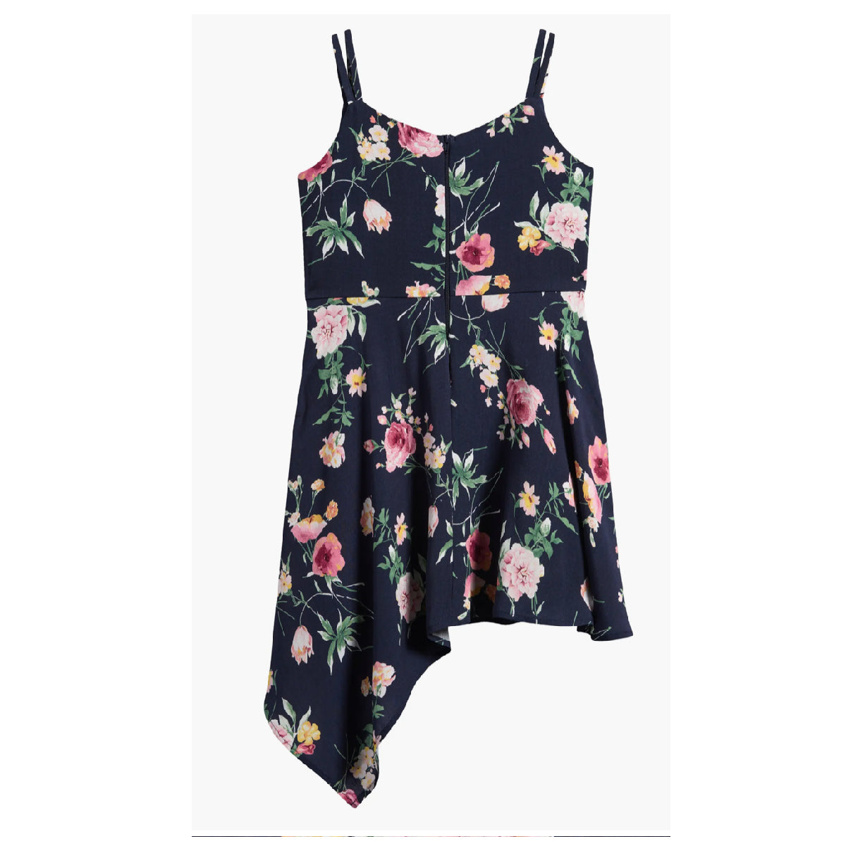 Tween Asymmetric Sleeveless Dress