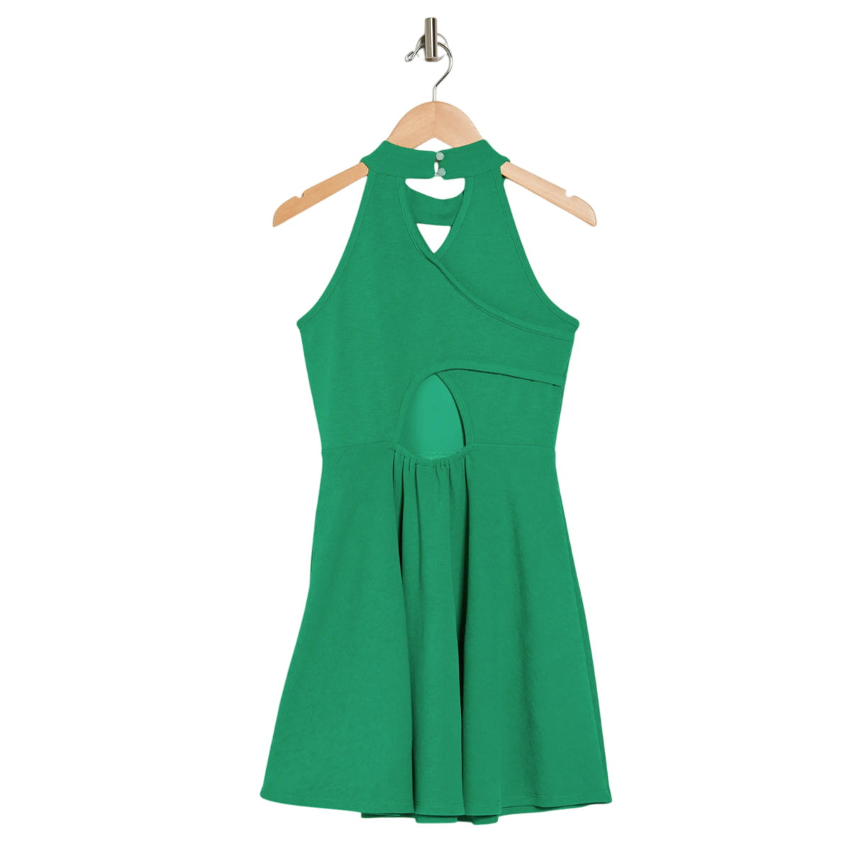 Tween Crepe Cutout Fit & Flare Dress