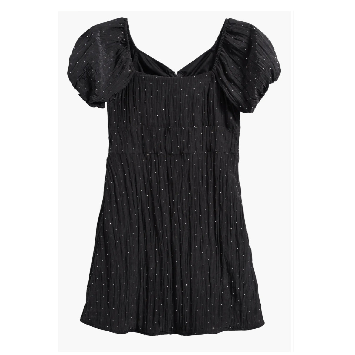 Tween Rhinestone Cutout Taffeta Party Dress