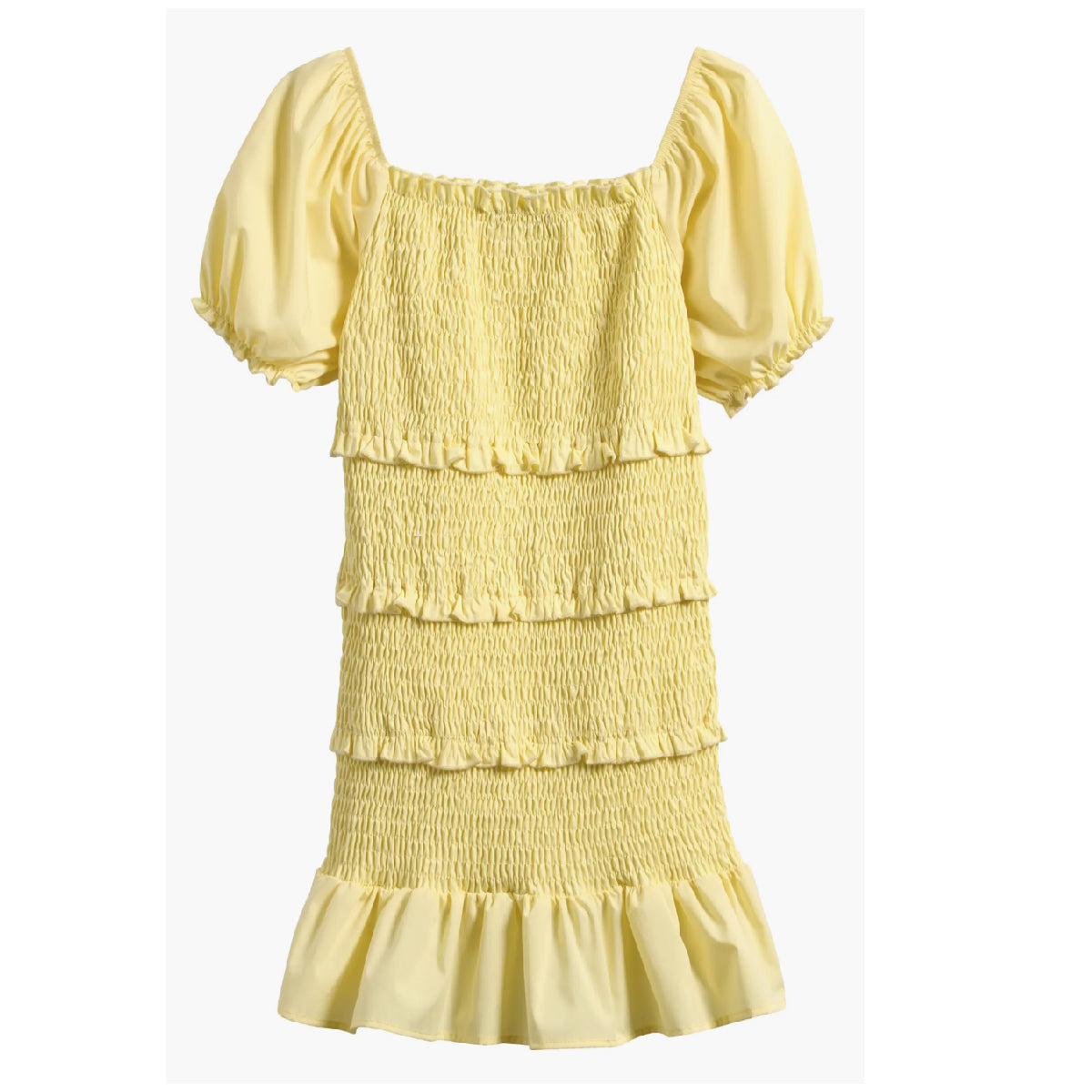 Tween Ruffle Smocked Sundress