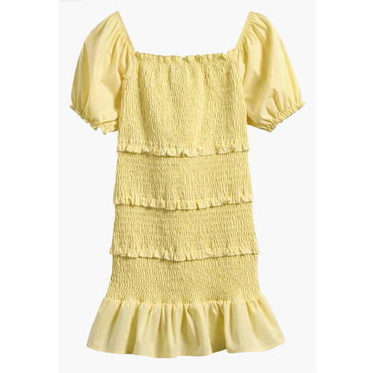 Tween Ruffle Smocked Sundress