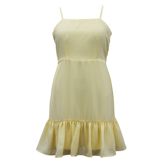 Tween Ruffle Chiffon Dress