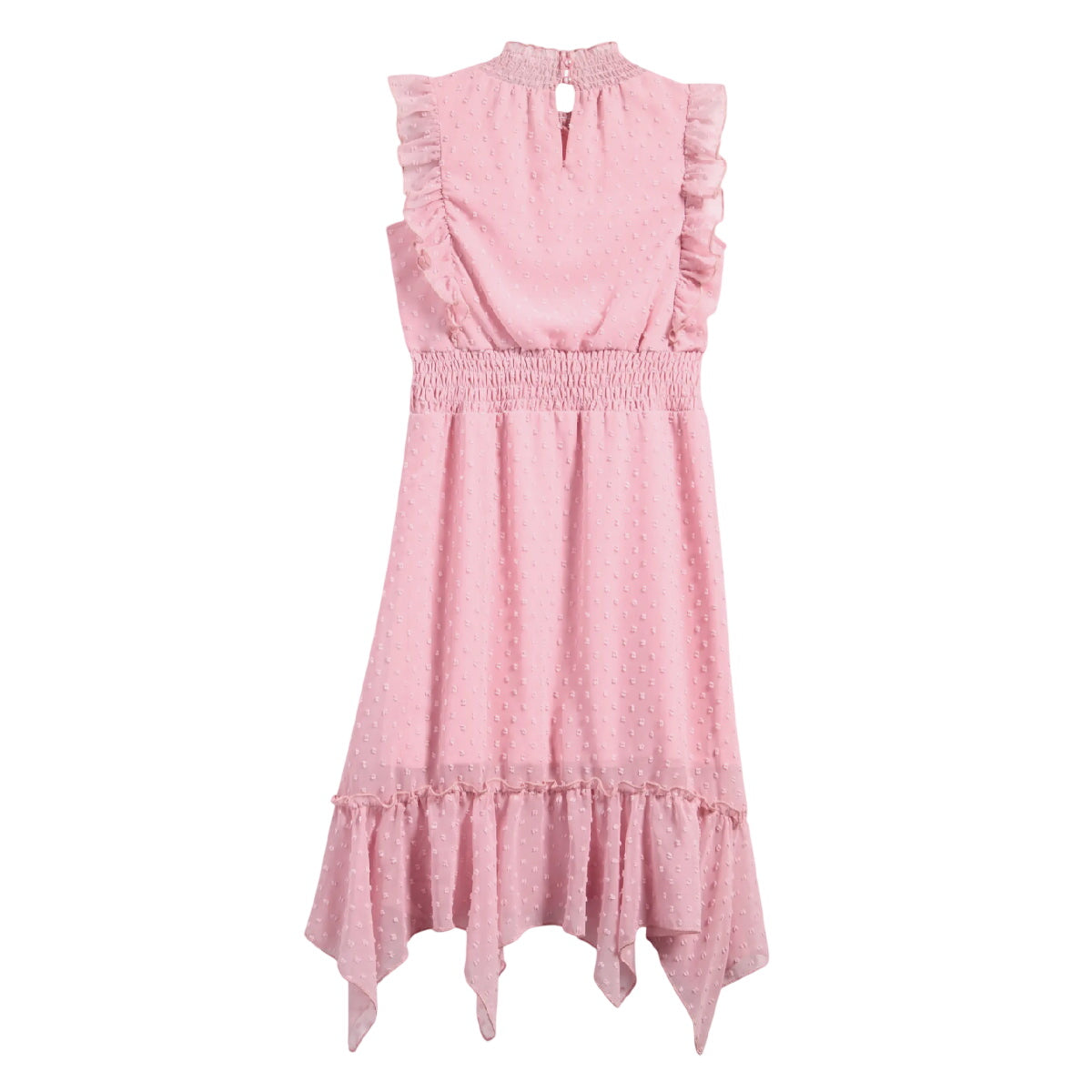 Tween Clip Dot Hankey Maxi Dress