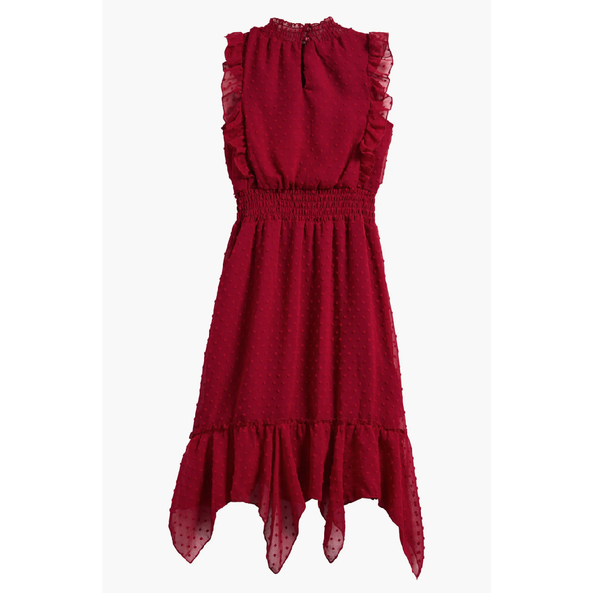 Tween Clip Dot Hankey Maxi Dress