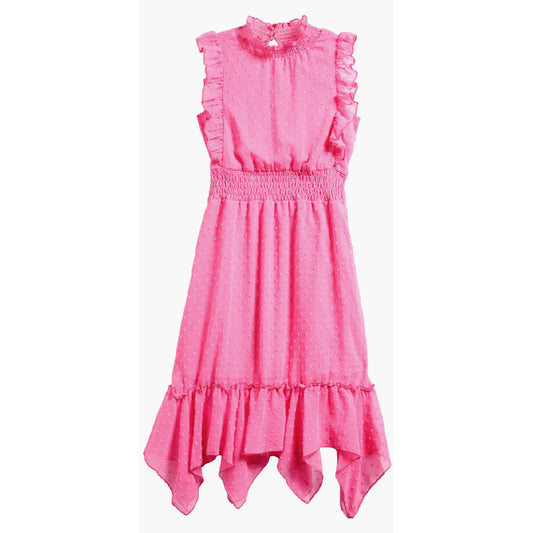 Tween Clip Dot Hankey Maxi Dress