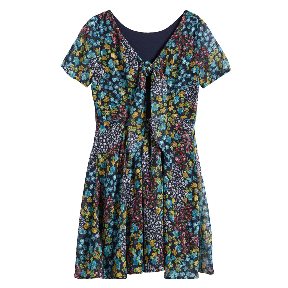 Tween Tie Back Skater Dress