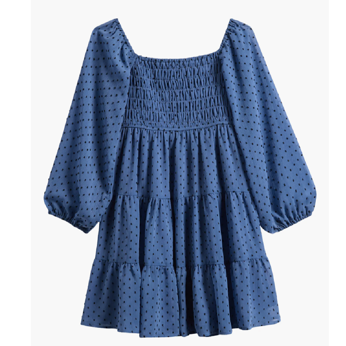 Tween Swiss Dot Babydoll Party Dress