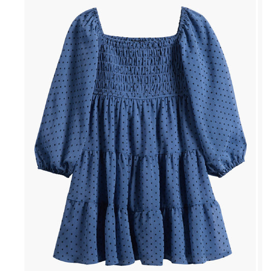 Tween Swiss Dot Babydoll Party Dress