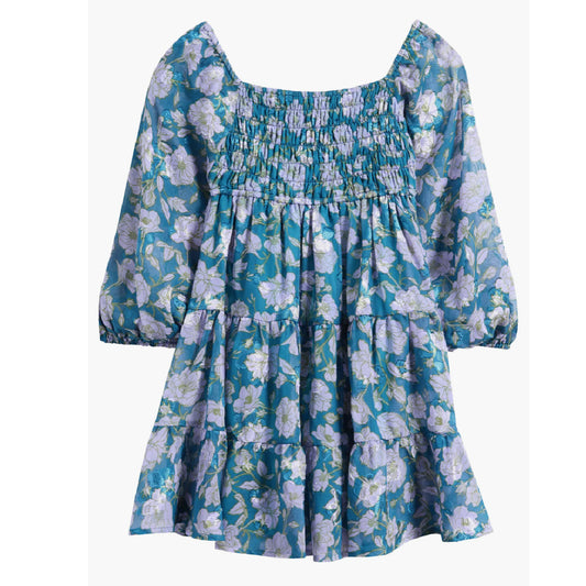 Tween Smocked Babydoll Dress