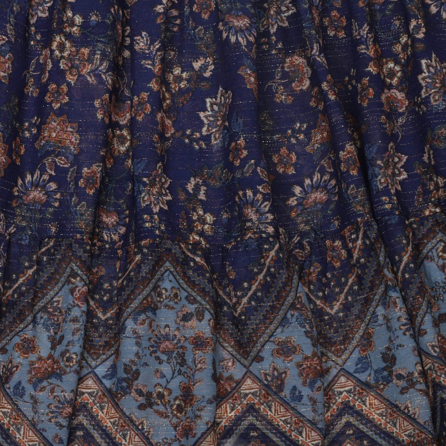 Tween Smocked Border Maxi