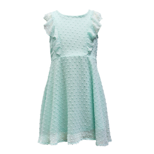Girls Clip Dot Skater Dress