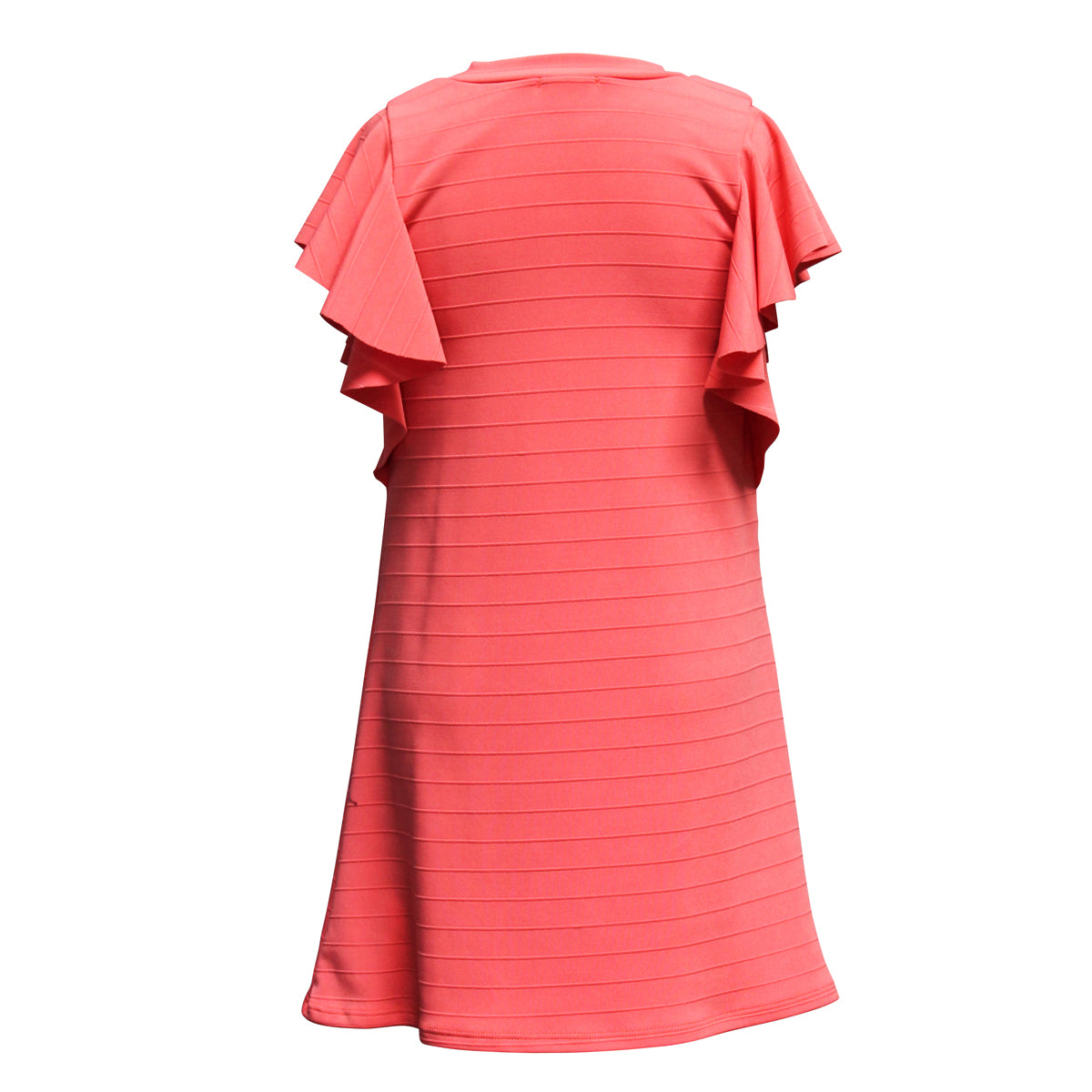 Tween Mock Neck Dress with Cascading Sleeves