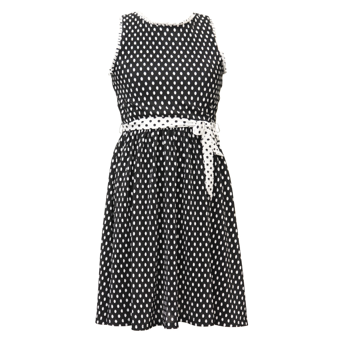 Ava & Yelly Polka Dot Dress - Black - 8 Ava & Yelly Polka Dot Dress - Black - 8