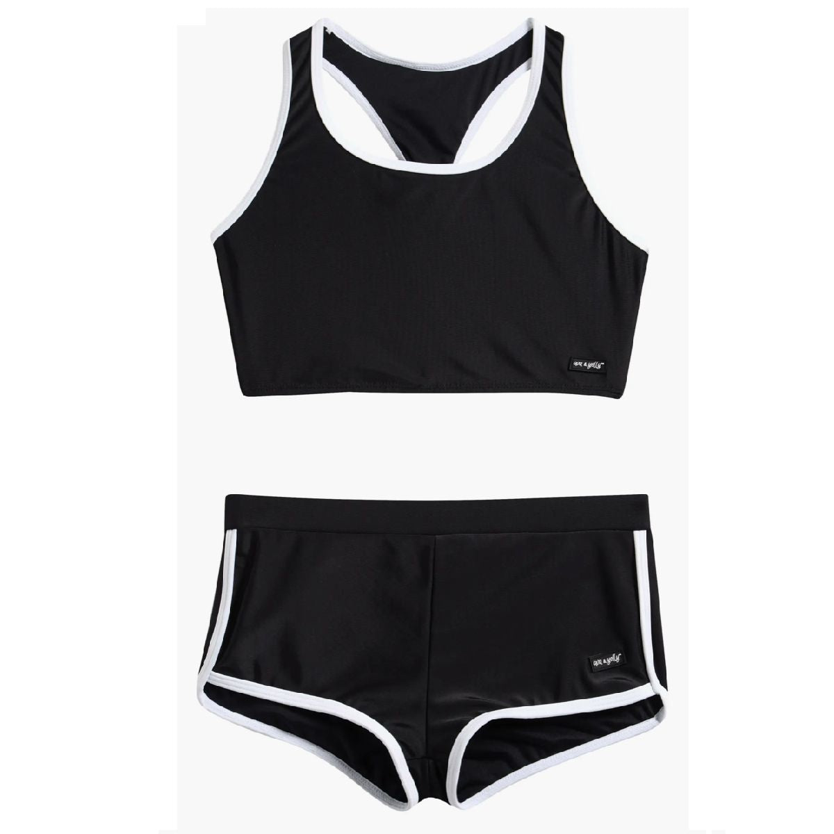 SY124005 BLACK SWIM BEST SELLER BIKINI CATALOG FAIRE NEW SURF TICKTOK TWEEN SHOP VERISHOP