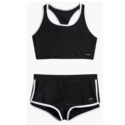 SY124005 BLACK SWIM BEST SELLER BIKINI CATALOG FAIRE NEW SURF TICKTOK TWEEN SHOP VERISHOP