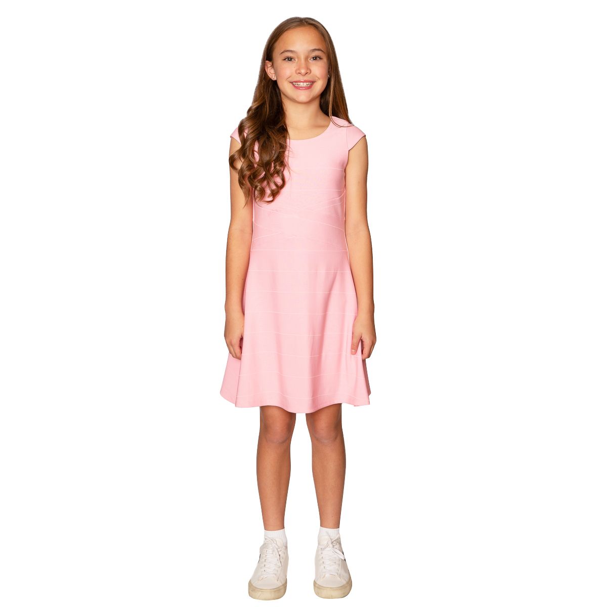 C4191132 PINK BEST SELLER CATALOG DRESSES FAIRE NEW TICKTOK TWEEN VERISHOP