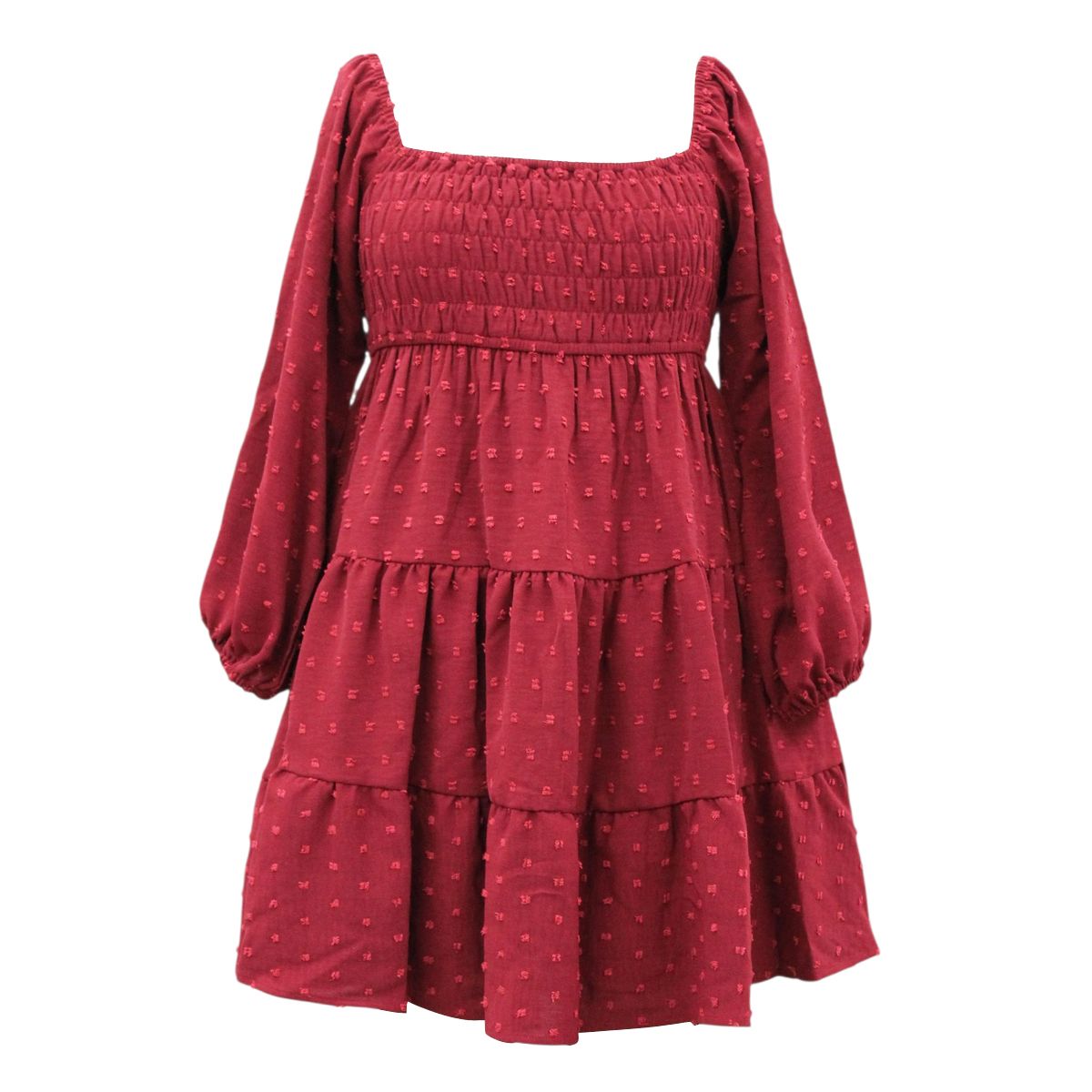 Y5242642 BURGUNDY BEST SELLER CATALOG DRESSES FAIRE NEW TICKTOK TWEEN VERISHOP