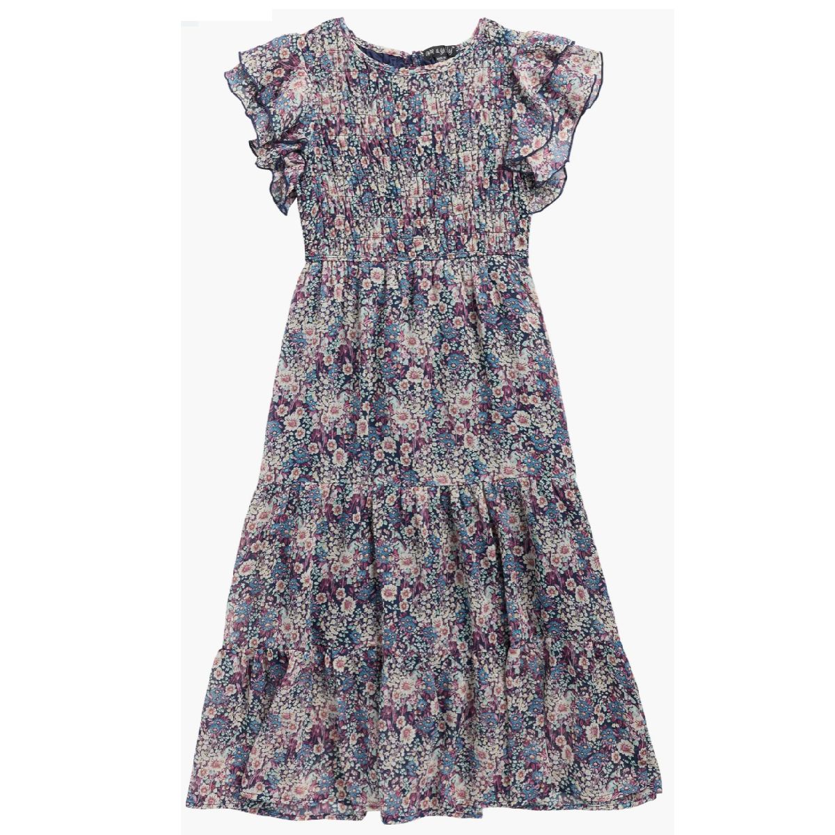 Y5222136 NAVY/PINK BEST SELLER CATALOG DRESSES FAIRE NEW TIKTOK TWEEN SHOP VERISHOP