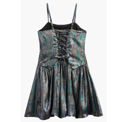 Y5263079 GREEN OIL SPLL BEST SELLER CATALOG DRESSES FAIRE NEW TICKTOK TWEEN VERISHOP