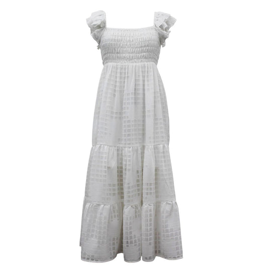 Y1263095 WHITE BEST SELLER CATALOG DRESSES FAIRE NEW TICKTOK TWEEN SHOP VERISHOP