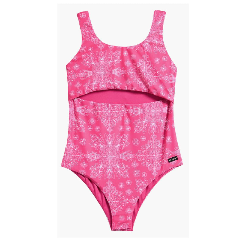 Tween Cutout One-Piece Swimsuit