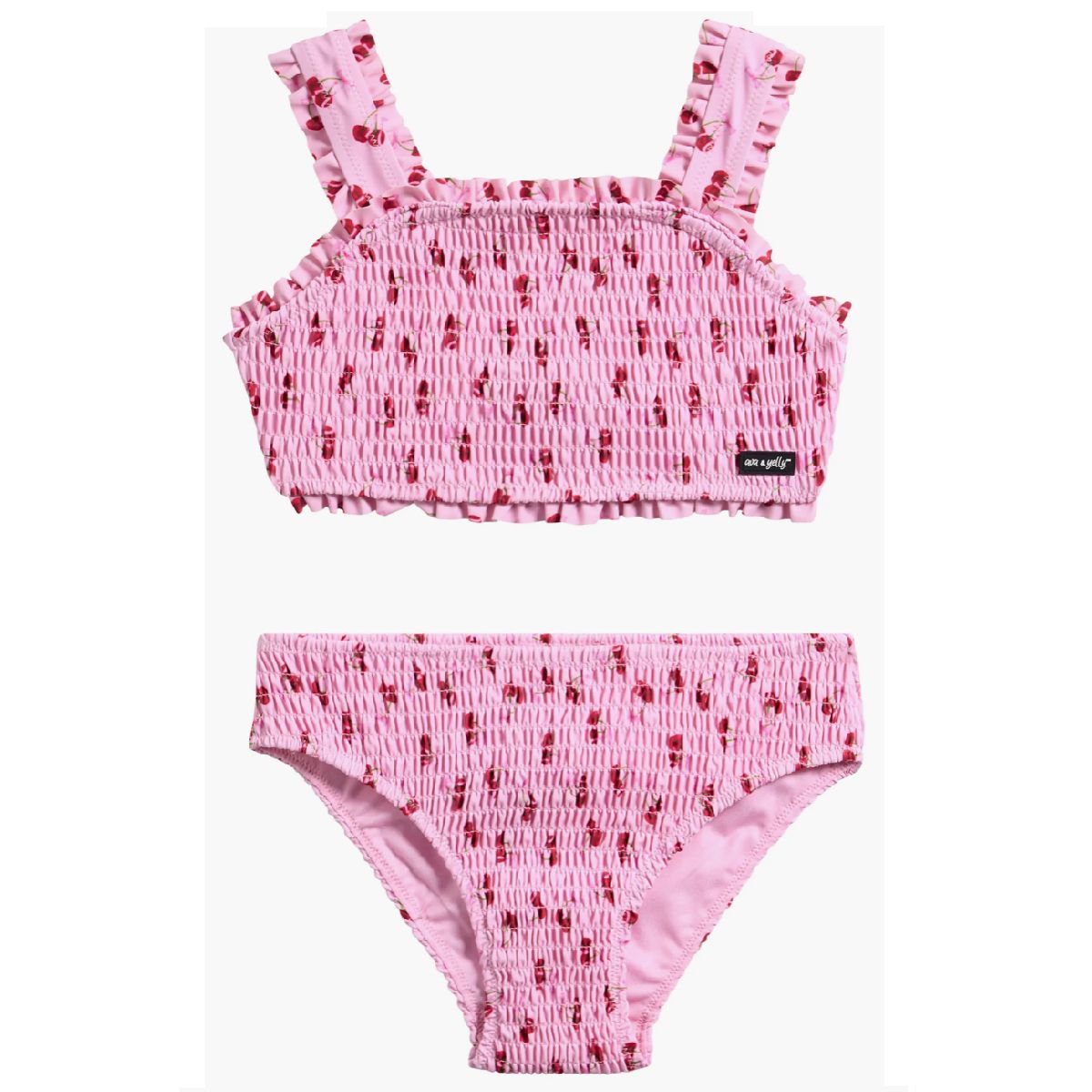 SA125031 LT. PINK SWIM BEST SELLER BIKINI FAIRE GIRLS NEW TICKTOK VERISHOP