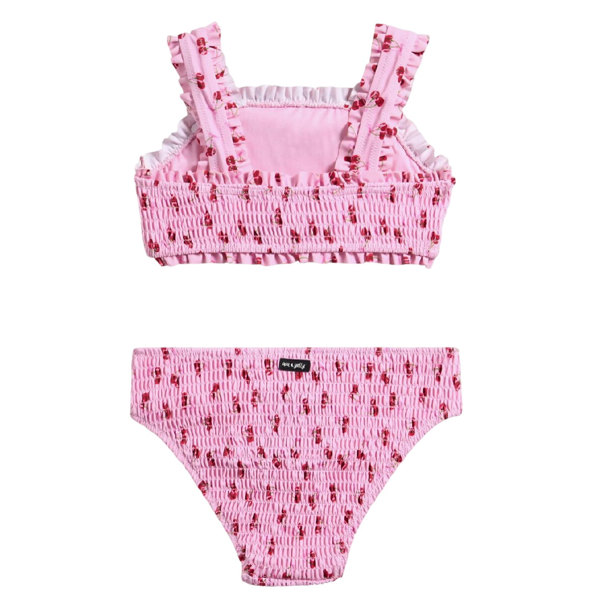 SA125031 LT. PINK SWIM BEST SELLER BIKINI FAIRE GIRLS NEW TICKTOK VERISHOP