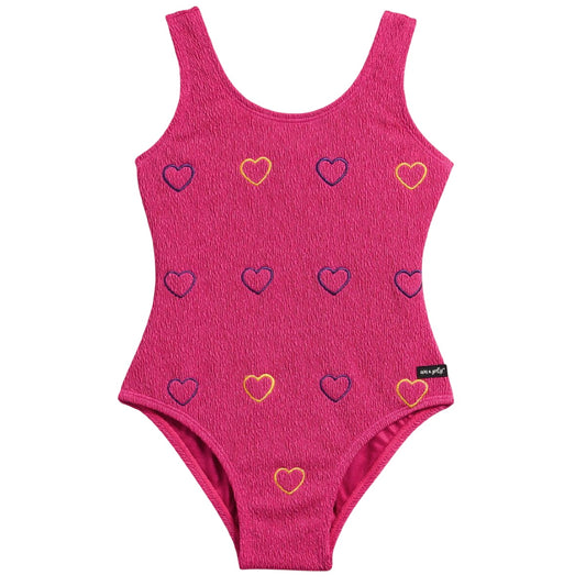 SA124001X FUSCHIA SWIM BEST SELLER CATALOG FAIRE GIRLS NEW ONE-PIECES TICKTOK VERISHOP