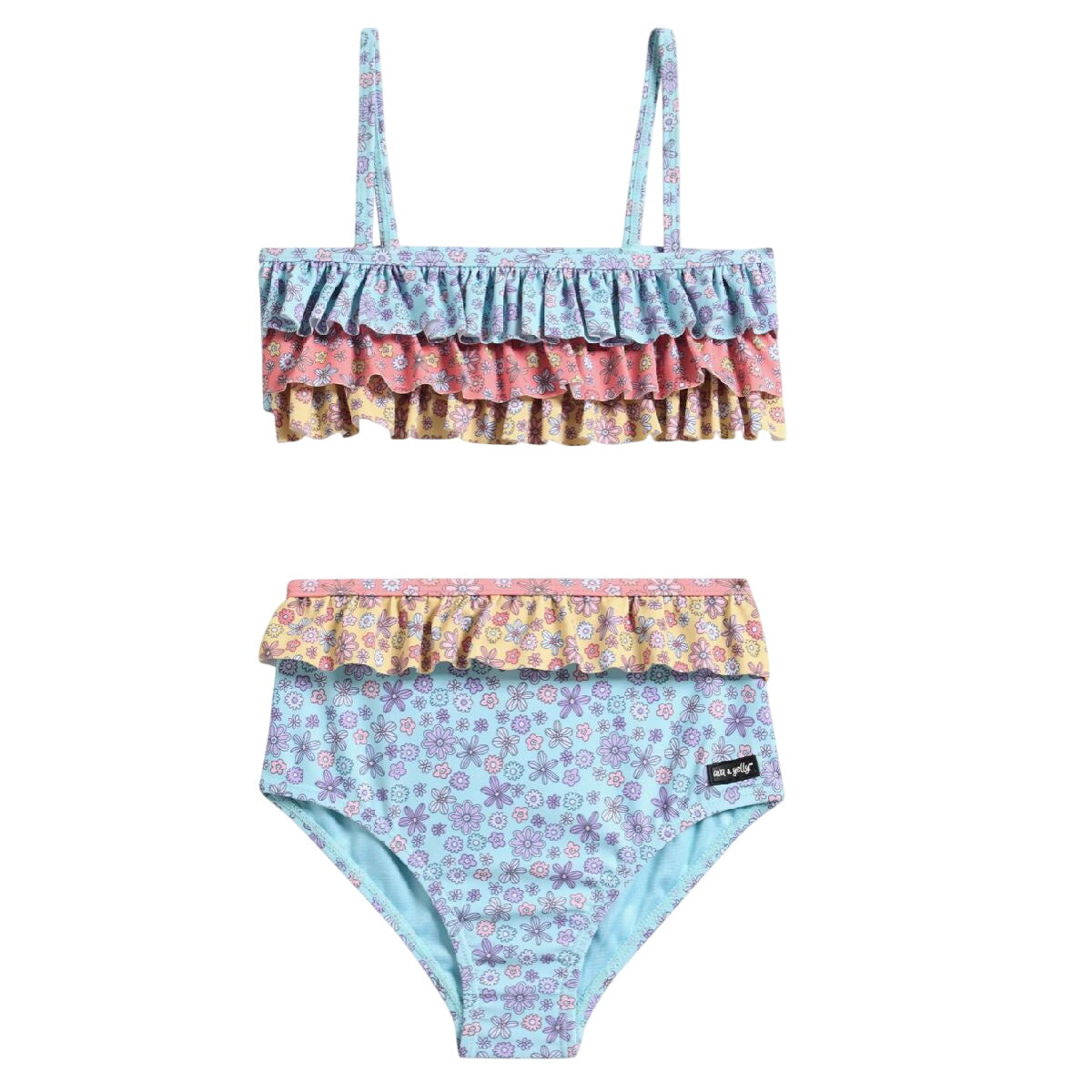 SA125023 LT. BLUE SWIM BEST SELLER BIKINI CATALOG FAIRE GIRLS NEW TICKTOK VERISHOP