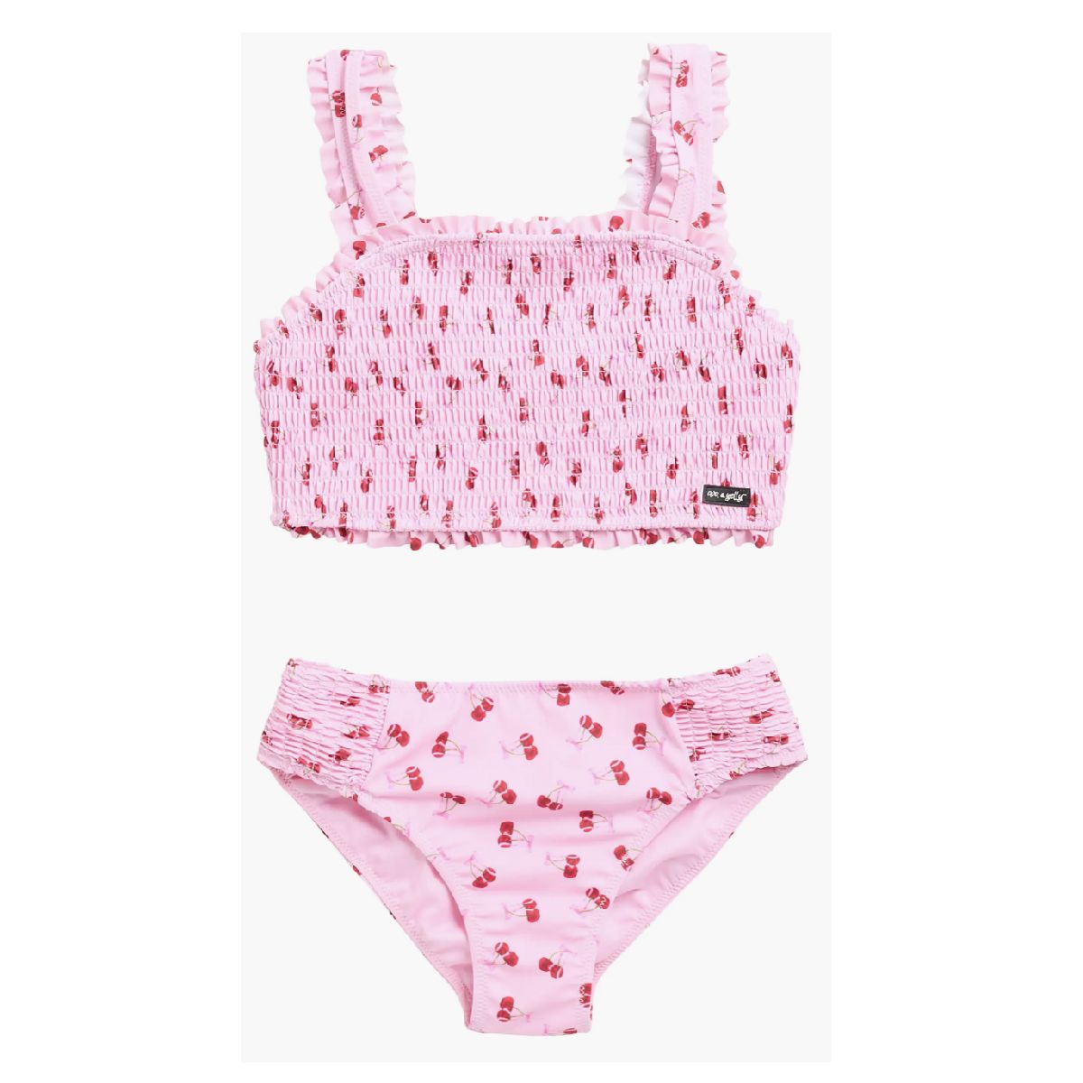 SY125031 LT PINK SWIM BEST SELLER BIKINI FAIRE NEW TICKTOK TWEEN VERISHOP