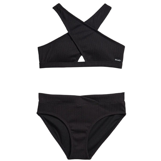 SY126054 BLACK SWIM BEST SELLER BIKINI CATALOG FAIRE NEW TICKTOK TWEEN VERISHOP