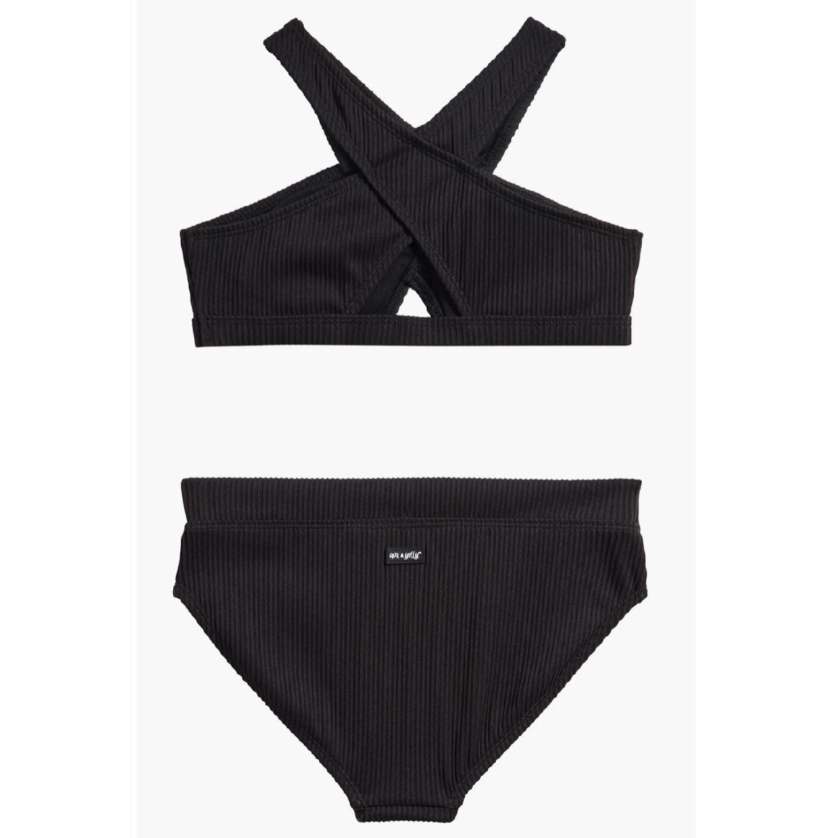 SY126054 BLACK SWIM BEST SELLER BIKINI CATALOG FAIRE NEW TICKTOK TWEEN VERISHOP