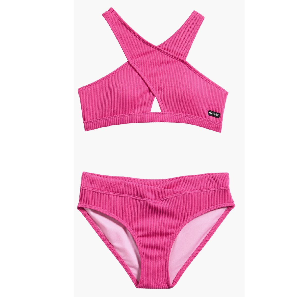 SY126054 FUCSHIA SWIM BEST SELLER BIKINI CATALOG FAIRE NEW TICKTOK TWEEN VERISHOP
