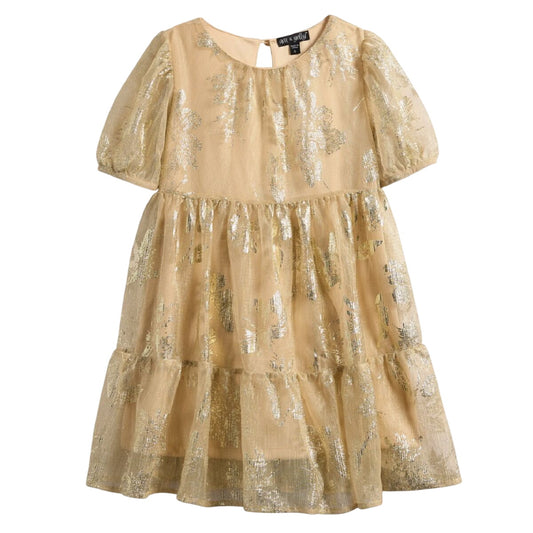 F5263070 GOLD BEST SELLER CATALOG DRESSES FAIRE GIRLS NEW TICKTOK VERISHOP