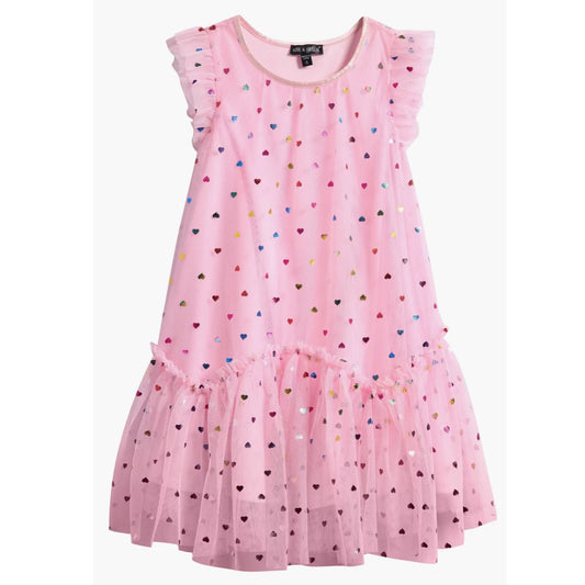 F5263071 PINK BEST SELLER CATALOG DRESSES FAIRE GIRLS NEW TICKTOK VERISHOP