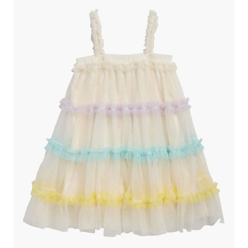 Girls Cupcake Mesh Dress