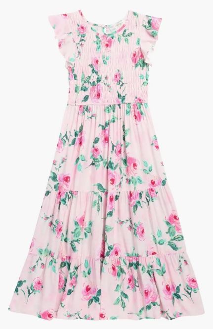 YR5232404 PINK BEST SELLER CATALOG DRESSES FAIRE NEW TICKTOK TWEEN VERISHOP