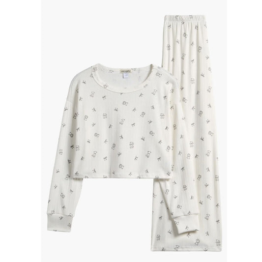 YPJ3016 GREY BEST SELLER FAIRE NEW SLEEPWEAR TICKTOK TWEEN VERISHOP