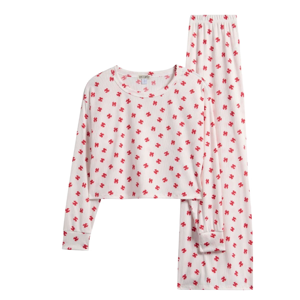 YPJ3016 BURGUNDY BEST SELLER CATALOG FAIRE NEW SLEEPWEAR TICKTOK TWEEN VERISHOP