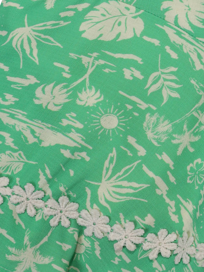 Y1242590 GREEN BEST SELLER CATALOG FAIRE NEW ROMPER TICKTOK TWEEN SHOP VERISHOP