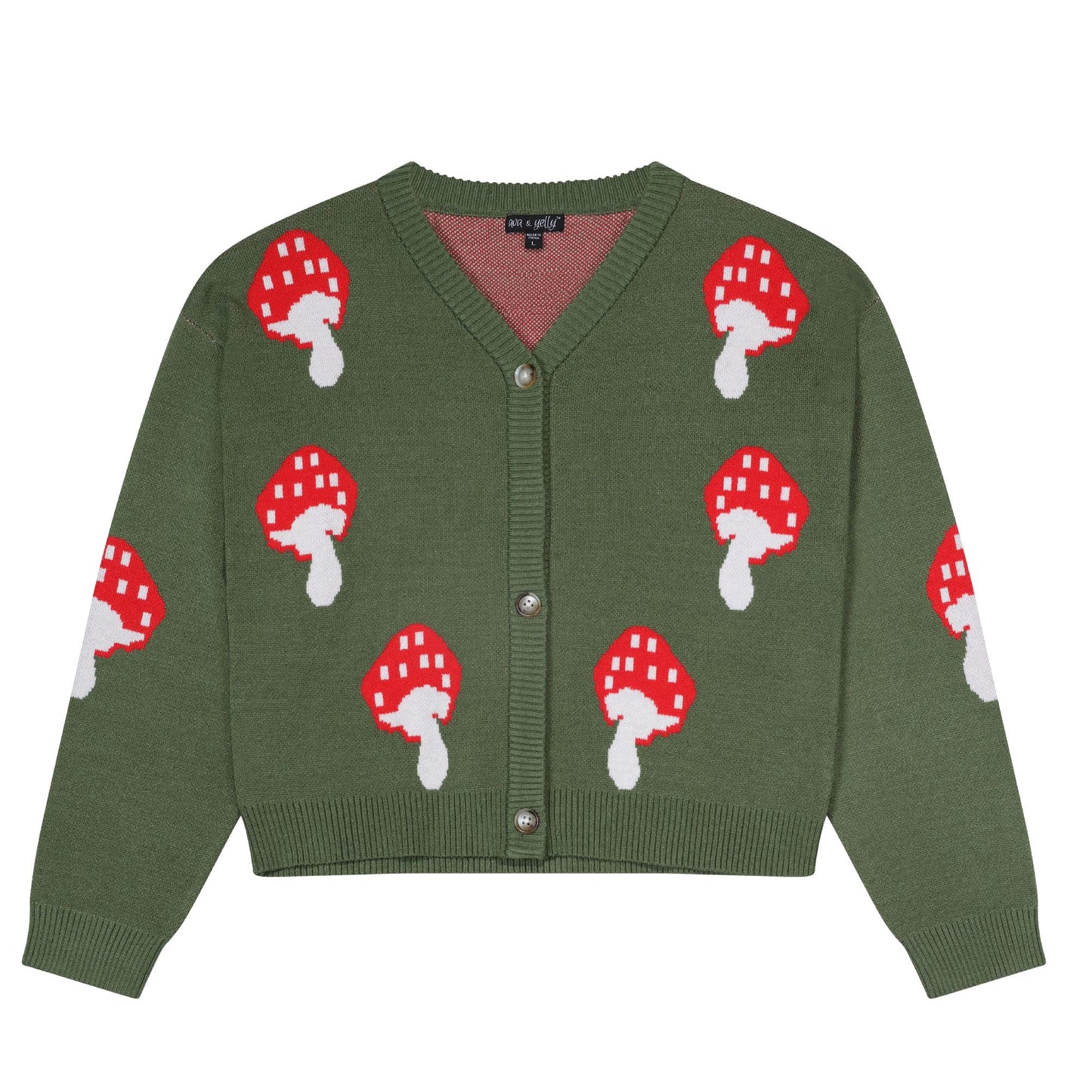 B5263281 OLIVE BEST SELLER CARDIGANS CATALOG FAIRE NEW TIKTOK TWEEN SHOP VERISHOP