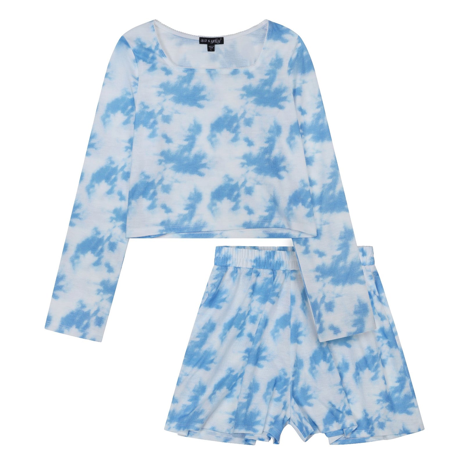 YPJ3018 BLUE BEST SELLER CATALOG FAIRE NEW SLEEPWEAR TIKTOK TWEEN SHOP VERISHOP