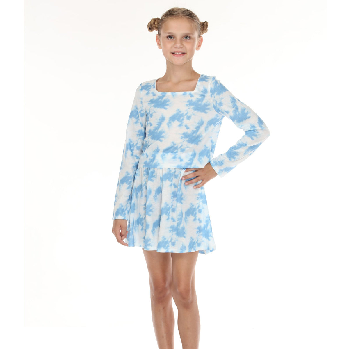 YPJ3018 BLUE BEST SELLER CATALOG FAIRE NEW SLEEPWEAR TIKTOK TWEEN SHOP VERISHOP